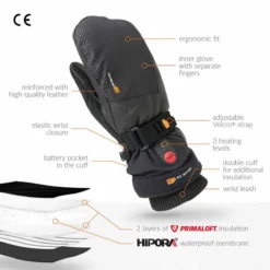 30seven Heated Extra Warm Waterproof Mittens 13 30seven Heated Extra Warm Waterproof Mittens -ThermaGear 30seven heated extra warm waterproof mittens 109