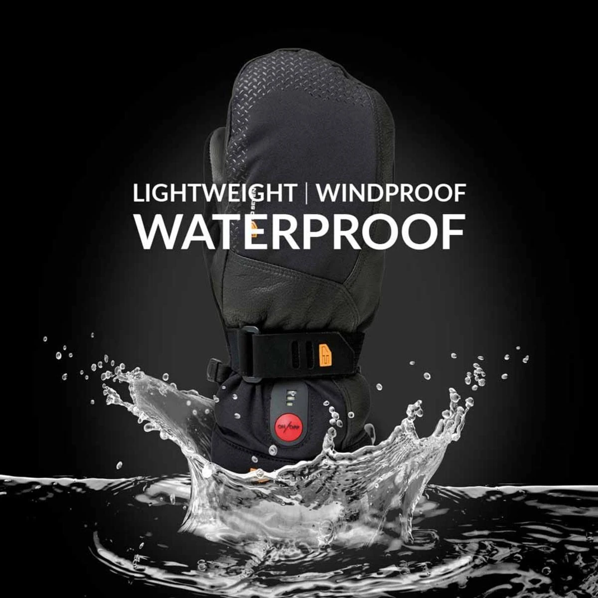 30seven Heated Extra Warm Waterproof Mittens 7 30seven Heated Extra Warm Waterproof Mittens - Image 5