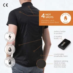 30seven Heated Mesh Base Layer Regular Fit -ThermaGear 30seven heated mesh base layer regular fit 107