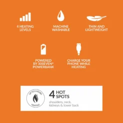 30seven Mens Heated Regular Fit Sleeveless Vest - 5 Volt -ThermaGear 30seven men s heated regular fit sleeveless vest 5 volt 122