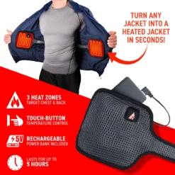 ActionHeat 5V Battery Heated Jacket Insert -ThermaGear actionheat 5v battery heated jacket insert 205