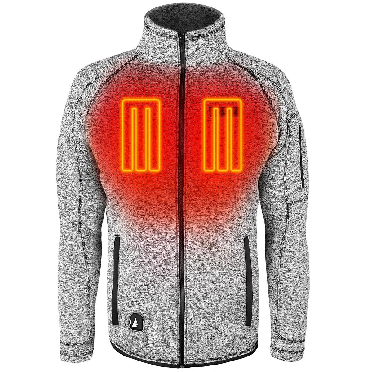 ActionHeat 5V Mens Battery Heated Sweater Jacket 3 ActionHeat 5V Mens Battery Heated Sweater Jacket