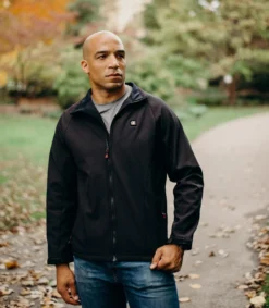 ActionHeat 5V Mens Softshell Battery Heated Jacket -ThermaGear actionheat 5v battery heated softshell jacket 53