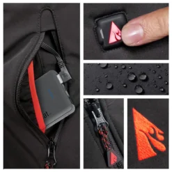 ActionHeat 5V Womens Softshell Battery Heated Vest -ThermaGear actionheat 5v battery heated vest women s 264