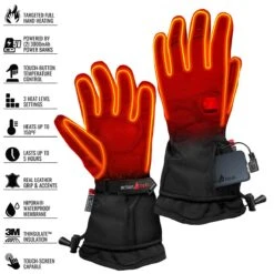 ActionHeat 5V Mens Premium Heated Gloves -ThermaGear actionheat 5v heated premium gloves men s pre order ships 11 17 144