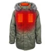 ActionHeat 5V Mens Battery Heated Parka Jacket -ThermaGear actionheat 5v men s battery heated parka jacket 6