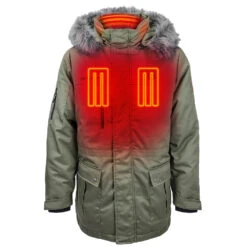 ActionHeat 5V Mens Battery Heated Parka Jacket
