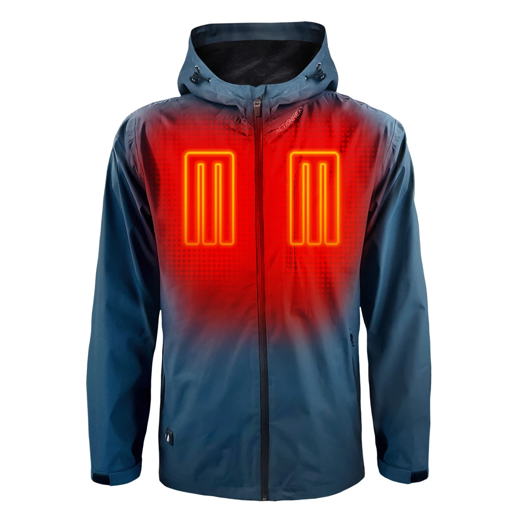 ActionHeat 5V Mens Battery Heated Rain Jacket 3 ActionHeat 5V Mens Battery Heated Rain Jacket