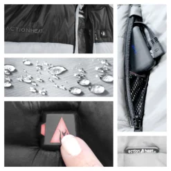 ActionHeat 5V Womens Pocono Insulated Puffer Heated Vest -ThermaGear actionheat 5v women s pocono insulated puffer heated vest 12