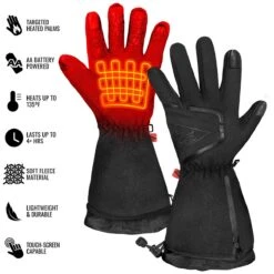 ActionHeat AA Womens Fleece Heated Gloves 2.0 11 ActionHeat AA Womens Fleece Heated Gloves 2.0 -ThermaGear actionheat aa women s fleece heated gloves 2 0 115