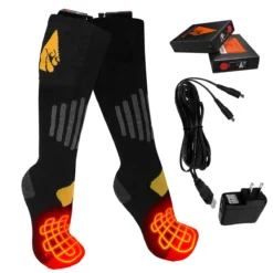 ActionHeat 3V Cotton Rechargeable Battery Heated Socks 1.0 -ThermaGear alphaheat rechargeable battery heated socks 269