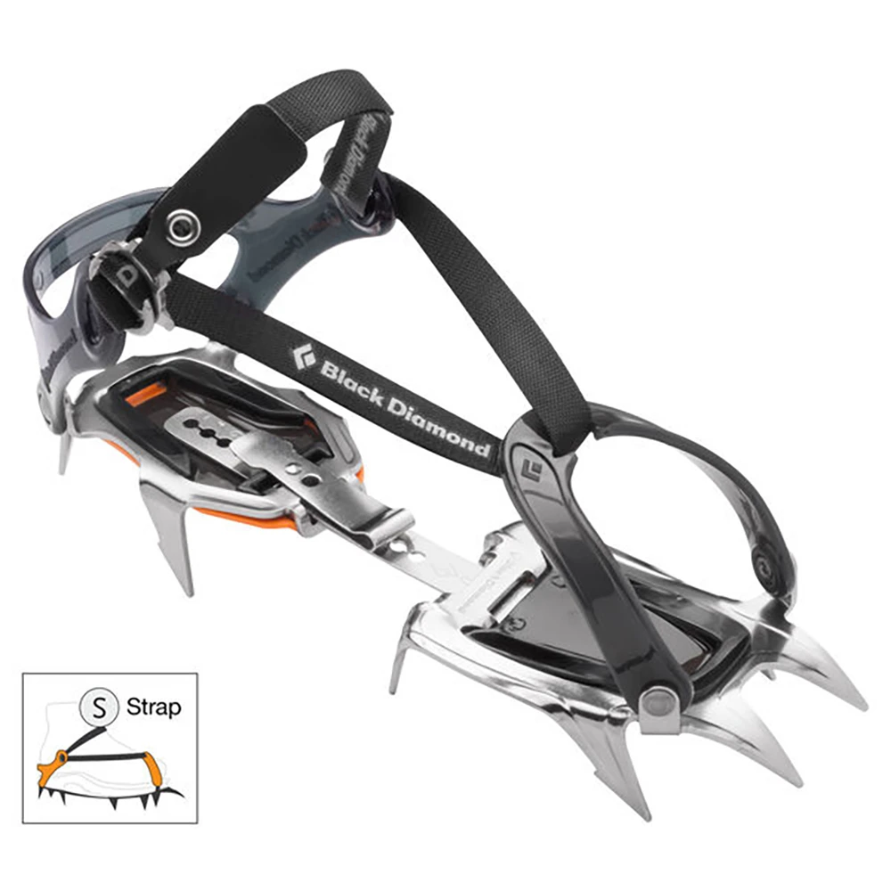 Black Diamond Contact Strap Crampons 4 Black Diamond Contact Strap Crampons - Image 2