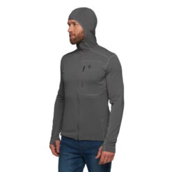 Black Diamond Mens Coefficient Hoody -ThermaGear black diamond men s coefficient hoody 9