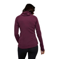 Black Diamond Womens Coefficient LT Hybrid Hoody -ThermaGear black diamond women s coefficient lt hybrid hoody 11