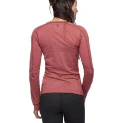Black Diamond Womens Solution 150 Merino Base Crew -ThermaGear black diamond women s solution 150 merino base crew 101