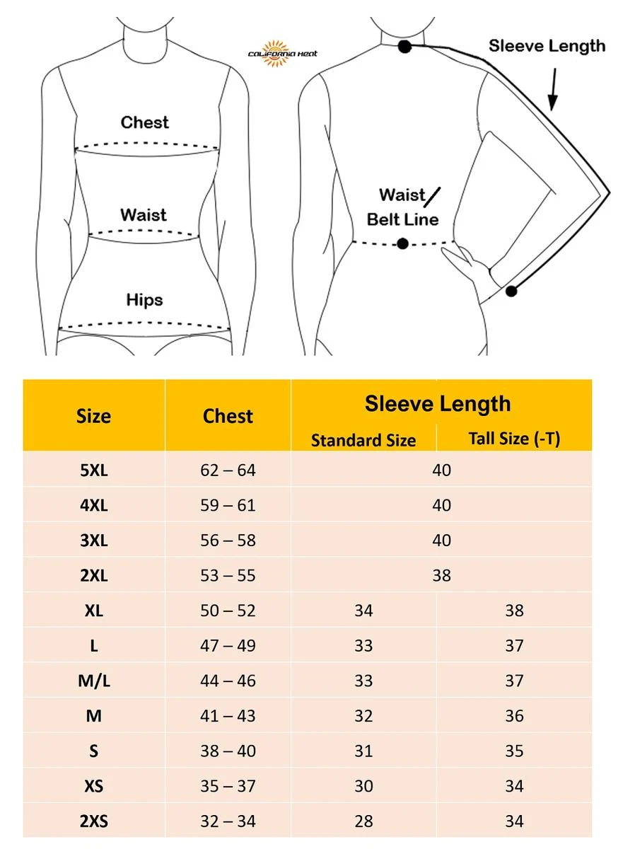 California Heat 12V Motorcycle Heated Jacket Liner 8 California Heat 12V Motorcycle Heated Jacket Liner - Image 6