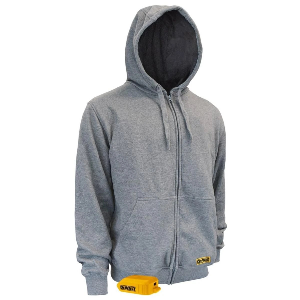 DeWalt 20V MAX Lithium Ion Mens French Terry Hoodie (Hoodie & Adapter Only) 3 DeWalt 20V MAX Lithium Ion Mens French Terry Hoodie (Hoodie & Adapter Only)