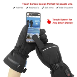 Dr.Warm Electric Heated Waterproof Thermal Gloves With Rechargeable Batteries -ThermaGear dr warm electric heated waterproof thermal gloves with rechargeable batteries 120