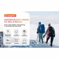 Dr.Warm Rechargeable Heated Gloves Liners -ThermaGear dr warm rechargeable heated gloves liners 124