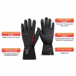 Dr.Warm Rechargeable Heated Gloves Liners -ThermaGear dr warm rechargeable heated gloves liners 127
