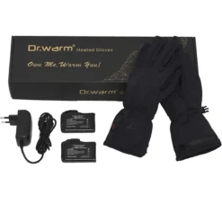 Dr.Warm Unisex Windproof Touchscreen Anti-Skip Rechargeable Heated Gloves Liners -ThermaGear dr warm unisex windproof touchscreen anti skip rechargeable heated gloves liners 105