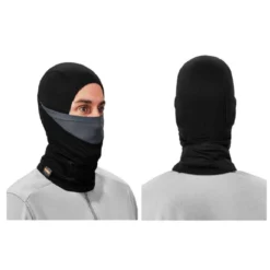 Ergodyne N-Ferno 6844 Dual-Layer Balaclava Face Mask - Black -ThermaGear ergodyne n ferno 6844 dual layer balaclava face mask black 116
