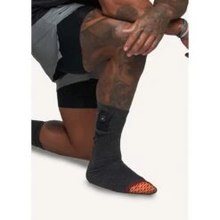 FNDN Heated 3.7V Sports Socks - Black