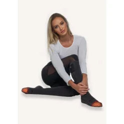 FNDN Heated 3.7V Sports Socks - Black -ThermaGear fndn heated 3 7v sports socks 275