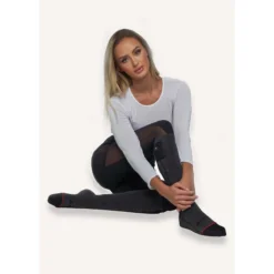 FNDN Heated 3.7V Sports Socks - Black -ThermaGear fndn heated 3 7v sports socks 276