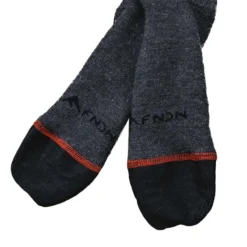 FNDN Heated 3.7V Sports Socks - Black -ThermaGear fndn heated 3 7v sports socks 277