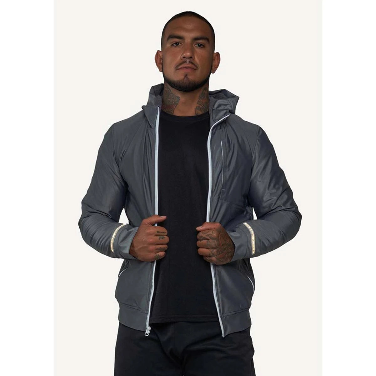 FNDN Heated LED Athletic Jacket With Built-In Heated Gloves 4 FNDN Heated LED Athletic Jacket With Built-In Heated Gloves - Image 2