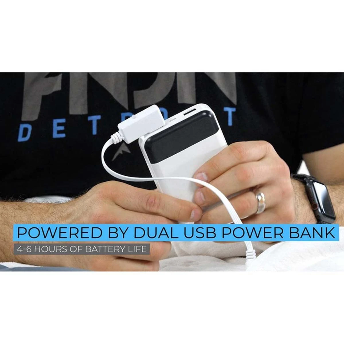 FNDN Heated LED Athletic Jacket With Built-In Heated Gloves 8 FNDN Heated LED Athletic Jacket With Built-In Heated Gloves - Image 6