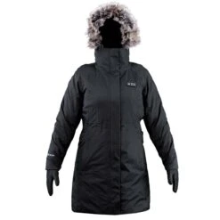 FNDN Womens Heated Parka With Built-in Heated Gloves -ThermaGear fndn women s heated parka with built in heated gloves 202