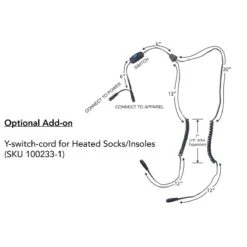 Gears Canada 12V Gen-X4 Electric Heated Socks 8 Gears Canada 12V Gen-X4 Electric Heated Socks -ThermaGear gears canada 12v gen x4 electric heated socks 105