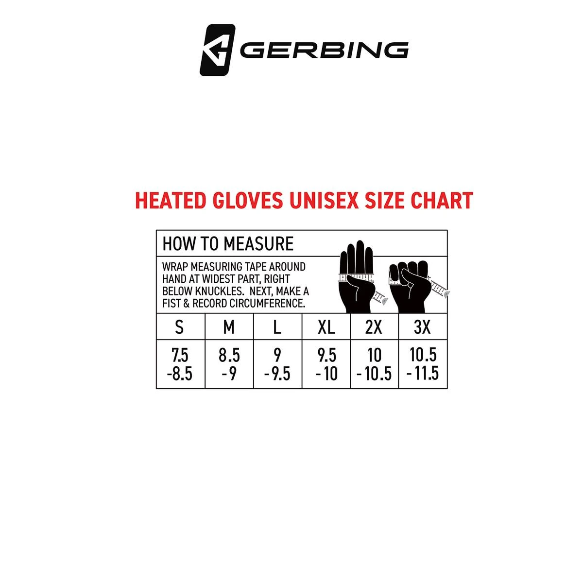Gerbing 12V Extreme Hard Knuckle Heated Gloves 9 Gerbing 12V Extreme Hard Knuckle Heated Gloves - Image 7