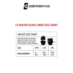 Gerbing 12V Heated Glove Liners -ThermaGear gerbing 12v heated glove liners 18