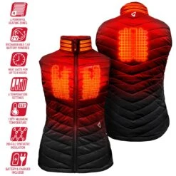 Gerbing 7V Womens Khione Puffer Heated Vest 2.0 -ThermaGear gerbing 7v women s khione puffer heated vest 2 0 128