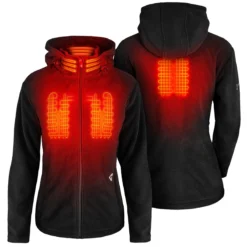 Gerbing 7V Womens Thermite Fleece Heated Jacket 2.0 -ThermaGear gerbing 7v women s thermite fleece heated jacket 2 0 128