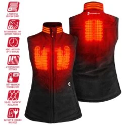 Gerbing 7V Womens Thermite Fleece Heated Vest 2.0 12 Gerbing 7V Womens Thermite Fleece Heated Vest 2.0 -ThermaGear gerbing 7v women s thermite fleece heated vest 2 0 124