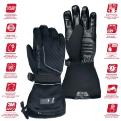 Gerbing GT5 12V Hybrid Heated Motorcycle Gloves -ThermaGear gerbing gt5 12v hybrid heated motorcycle gloves 238