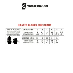 Gerbing GT5 12V Hybrid Heated Motorcycle Gloves -ThermaGear gerbing gt5 12v hybrid heated motorcycle gloves 240