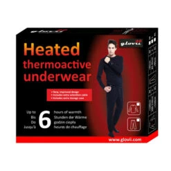 Glovii 7V Battery Heated Shirt - Black -ThermaGear glovii 7v battery heated shirt 86