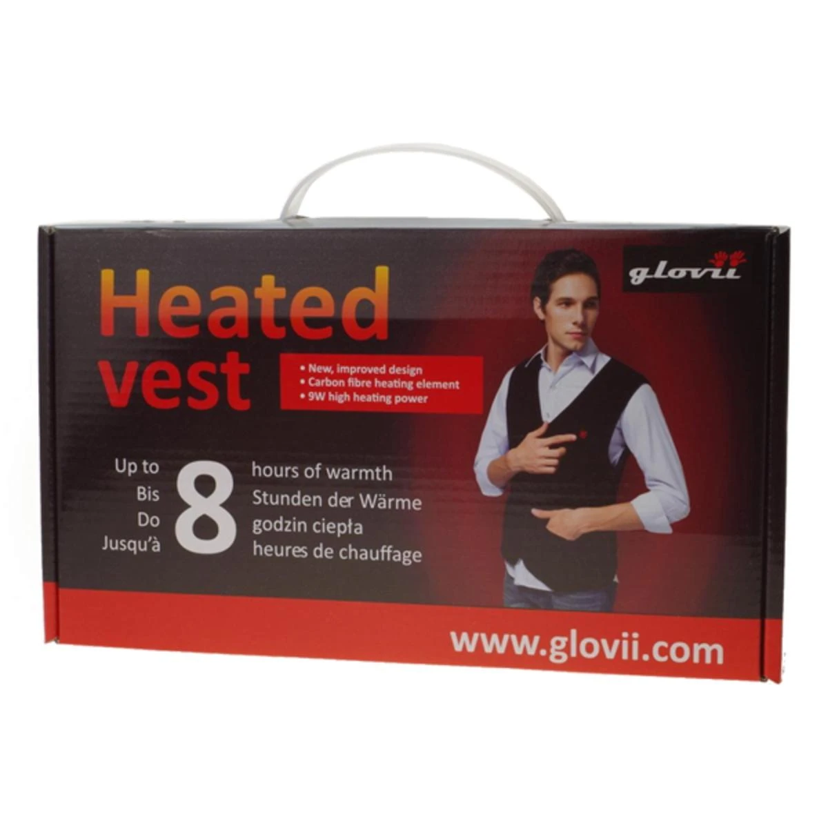 Glovii 7V Battery Heated Fleece Vest 7 Glovii 7V Battery Heated Fleece Vest - Image 5