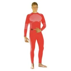 Glovii Heated Thermoactive Set Of Long-Sleeved Shirt And Trousers - Red