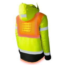 Gobi Heat Flash Heated Hi Vis Reflective Jacket -ThermaGear gobi heat flash heated hi vis reflective jacket 69