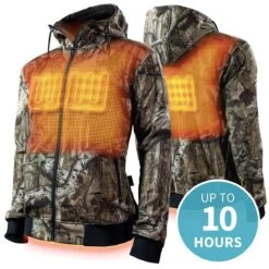 Gobi Heat Mens Shadow Heated Hunting Hoodie - Mossy Oak Break-up -ThermaGear gobi heat men s shadow heated hunting hoodie mossy oak break up 119
