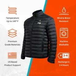 Gobi Heat Mens Wolf 3 Zone Heated Jacket 16 Gobi Heat Mens Wolf 3 Zone Heated Jacket -ThermaGear gobi heat men s wolf 3 zone heated jacket 241