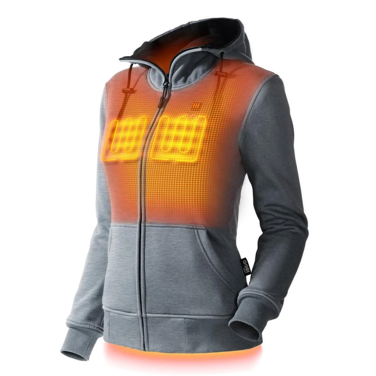 Gobi Heat Womens Ridge 3 Zone Heated Hoodie 4 Gobi Heat Womens Ridge 3 Zone Heated Hoodie - Image 2