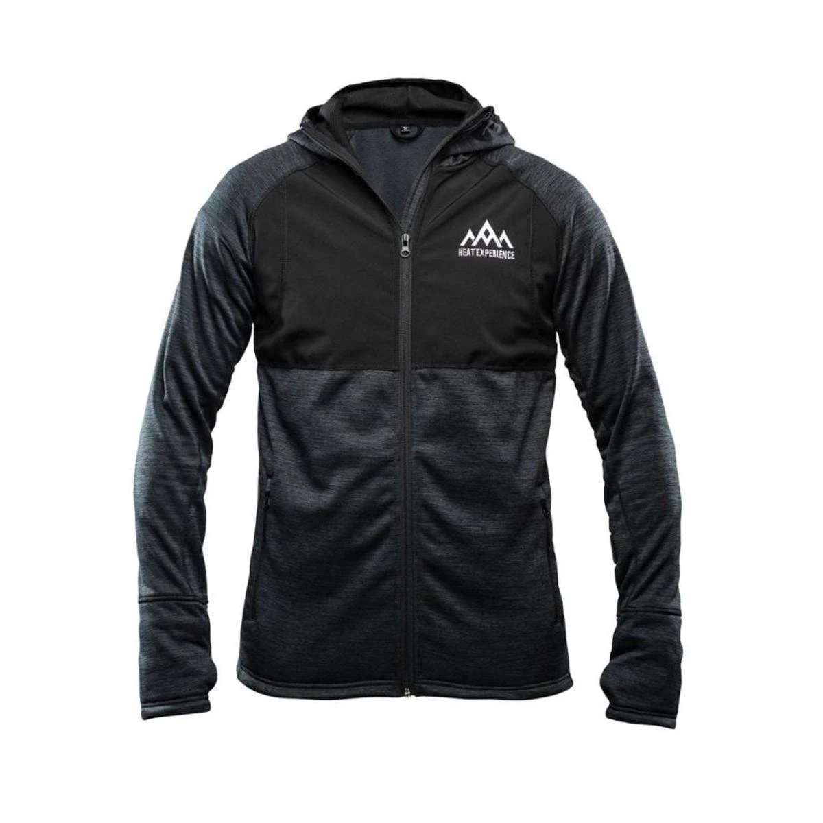 Heat Experience Mens HeatX Heated Anyday Zip-Hoodie 3 Heat Experience Mens HeatX Heated Anyday Zip-Hoodie