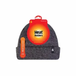 Heat Holders Mens Oran Solid Flat Knit Roll Up Hat -ThermaGear heat holders men s oran solid flat knit roll up hat 8